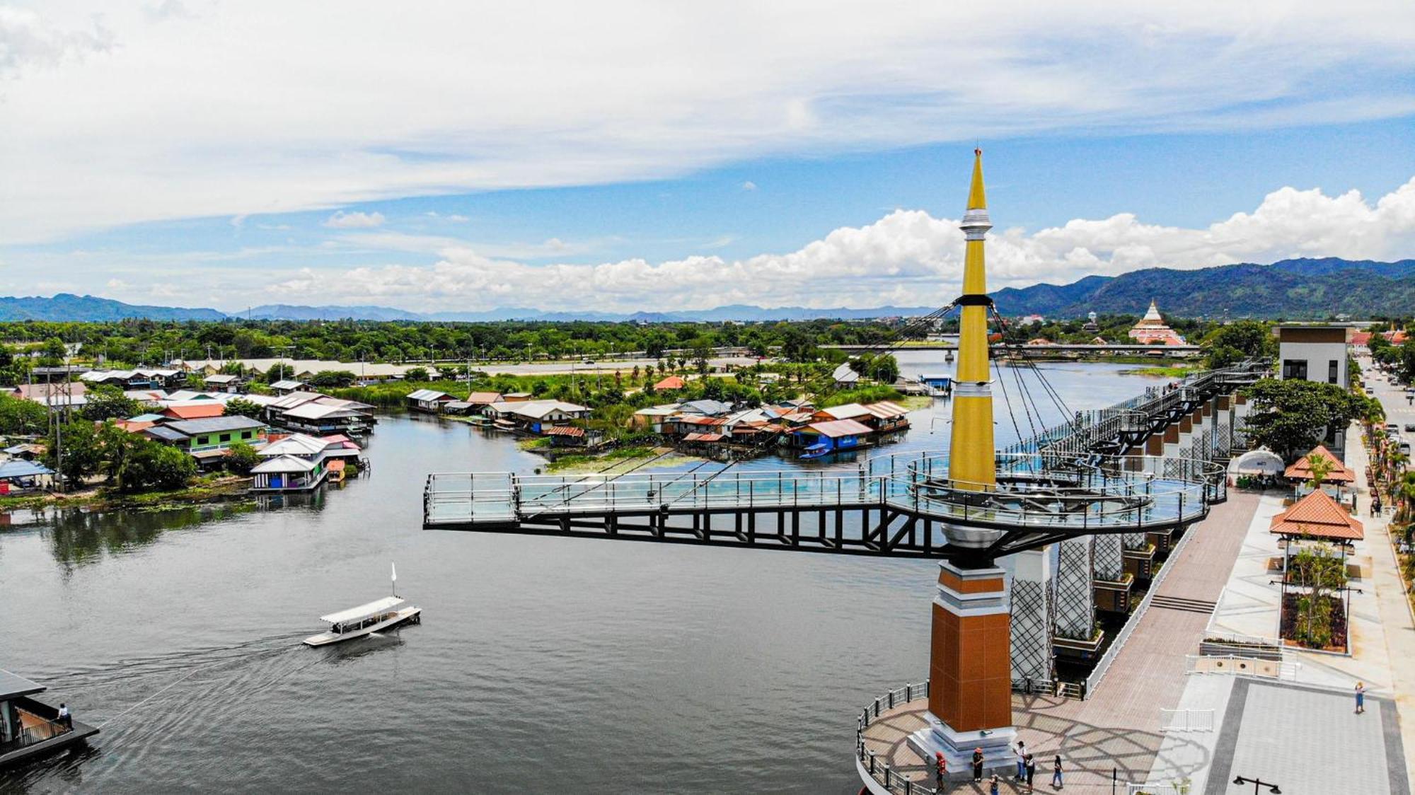 River Kwai View Hotel - Sha Extra Plus Certified Kanchanaburi Exterior foto